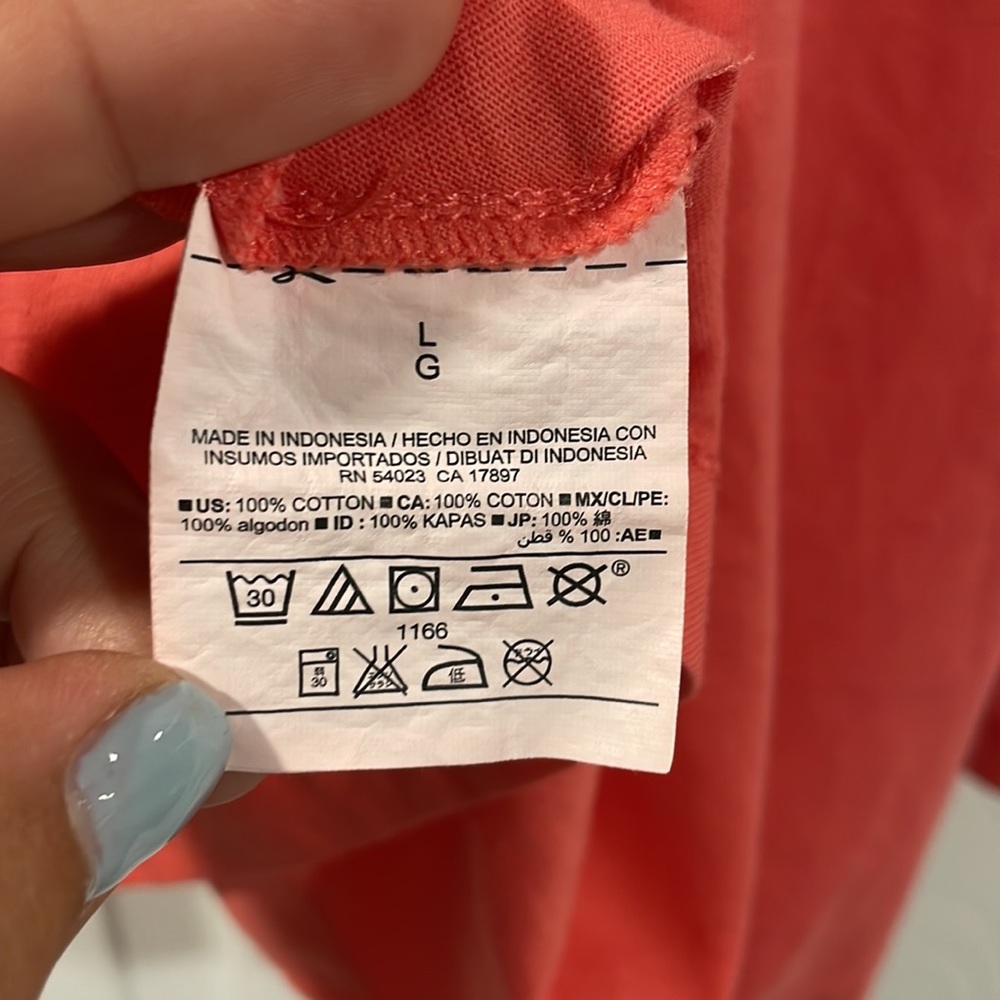 NWT Old navy Coral racerback tank size large - Picture 6 of 6